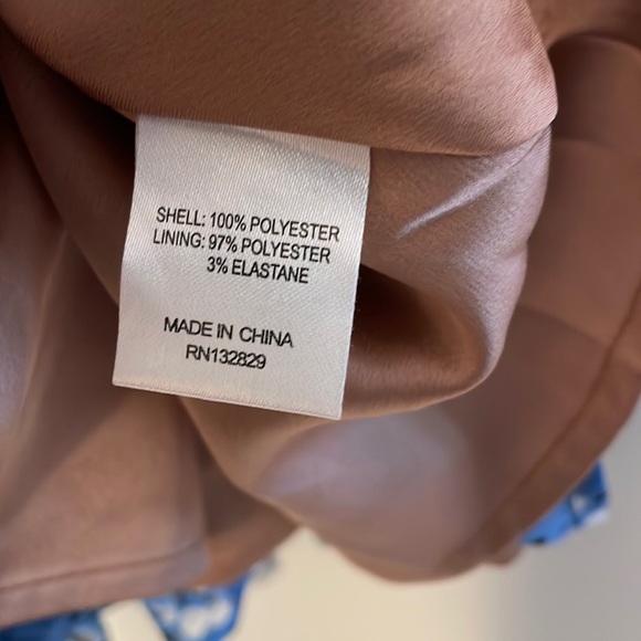 Majorelle Ailish Blue Floral Mini Dress - Picture 8 of 10